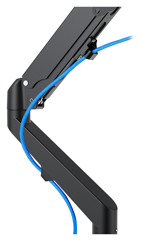 Neomounts DS70-700BL1 Full Motion Monitor Arm Desk Mount - Black