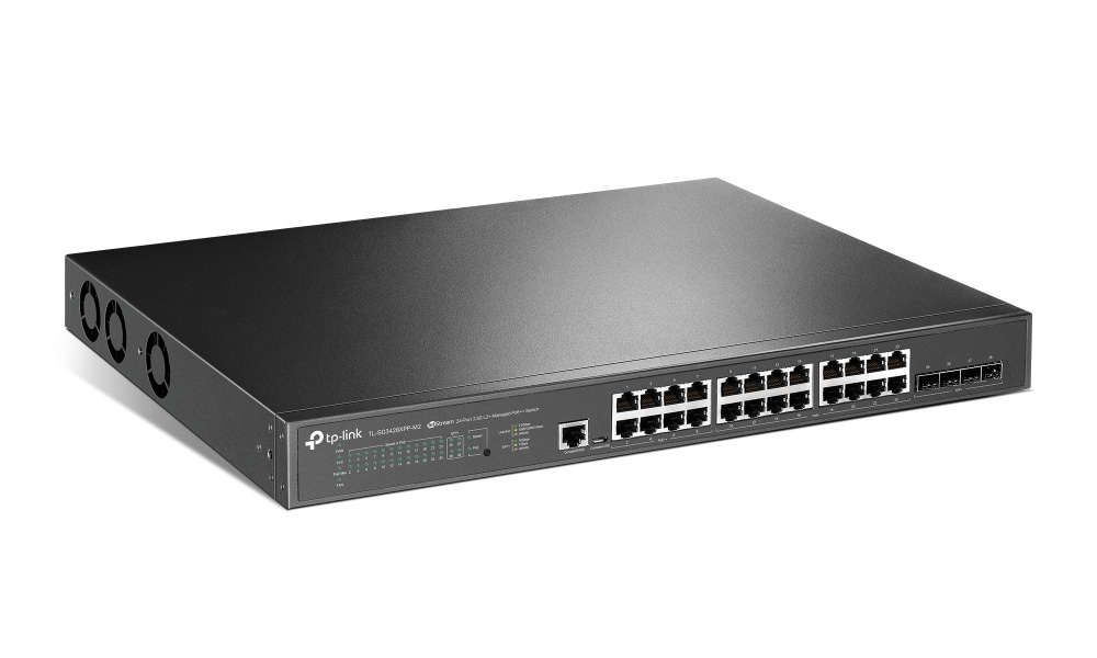 TP-Link TL-SG3428XPP-M2 JetStream 24-Port SFP+ L2+ Managed Switch