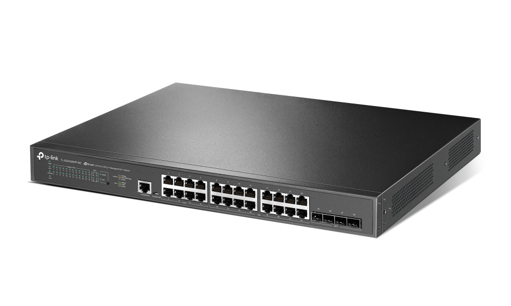 TP-Link TL-SG3428XPP-M2 JetStream 24-Port SFP+ L2+ Managed Switch