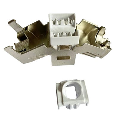 Molex PowerCat 6A Tool-less shielded Keystone Jack