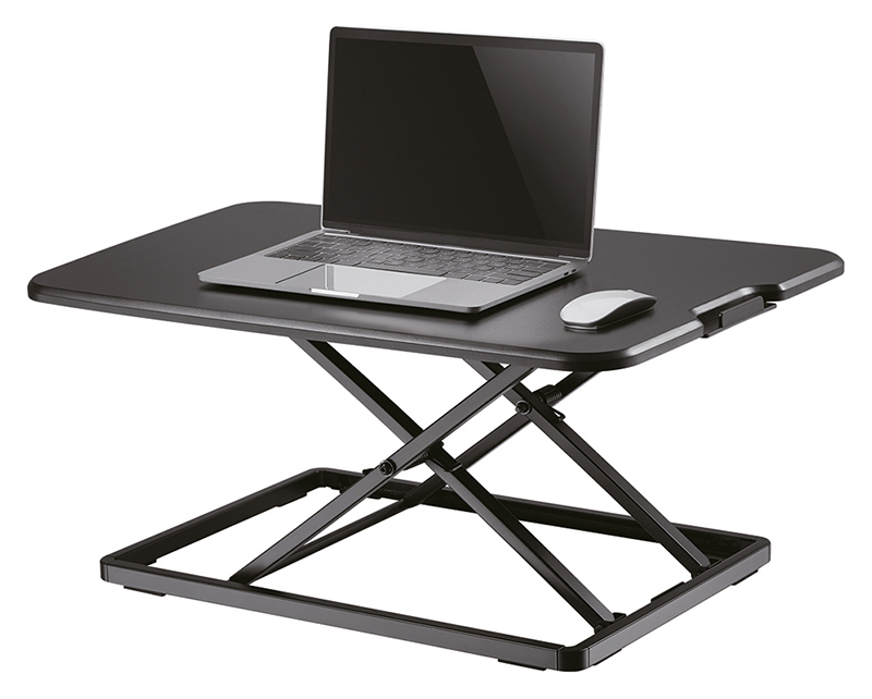 Neomounts NS-WS050BLACK Ultra-Flat Sit-Stand workstation - Black