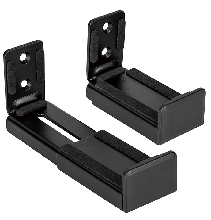 Neomounts AWL29-550BL1 Universal AdjusTable Depth Soundbar/Speaker Mount - Black