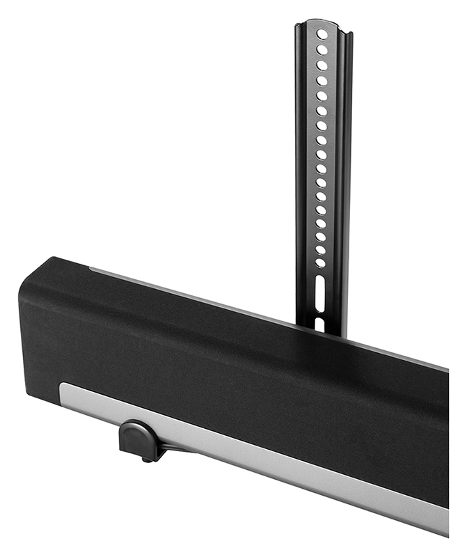 Neomounts AWL29-650BL1 Universal AdjusTable Depth Soundbar/Speaker Mount - Black
