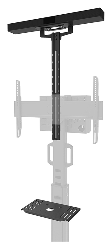 Neomounts AV1-825BL Videobar & MultiMedia Kit - Black