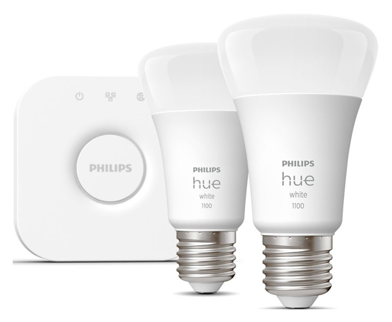 Philips Hue 929002469201 Starter kit: 2 E27 smart bulbs (1100)
