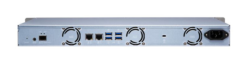 QNAP TS-431XeU-8G NAS Rack 1U Ethernet LAN Black, Stainless steel Alpine AL-314