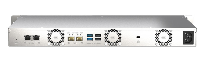 QNAP TS-435XEU NAS Rack 1U Ethernet LAN Black, Grey CN9131