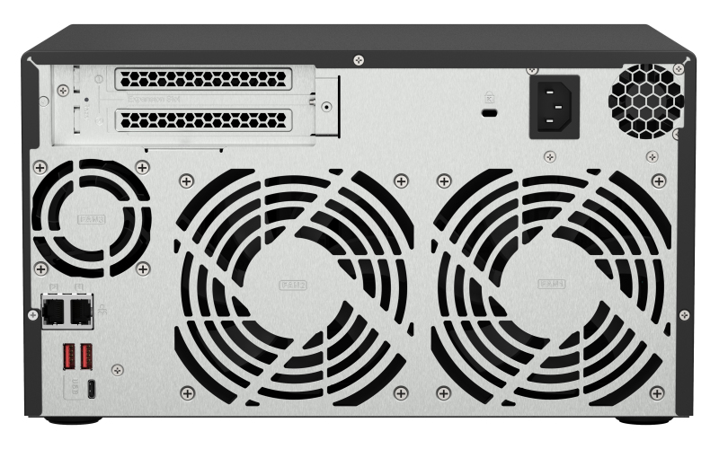 QNAP TS-873A NAS Tower Ethernet LAN Black V1500B 