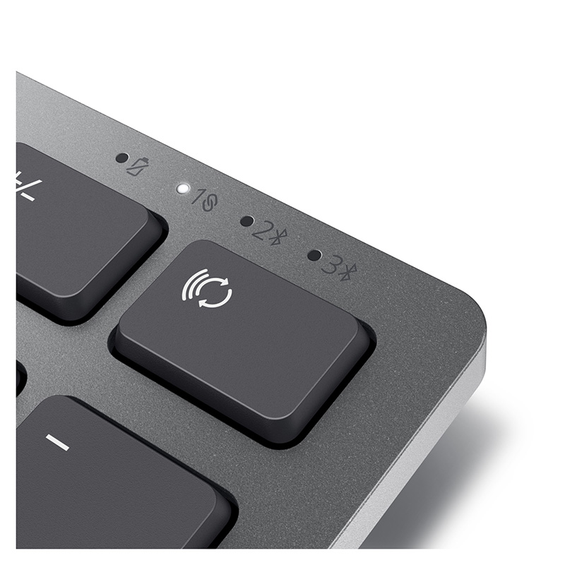 DELL KB700 keyboard Bluetooth QWERTY UK English Grey KB700-GY-R-UK