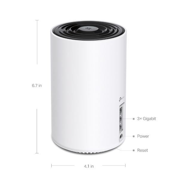TP-Link DECO XE75(2-PACK) Tri-Band Mesh Wi-Fi 6E System
