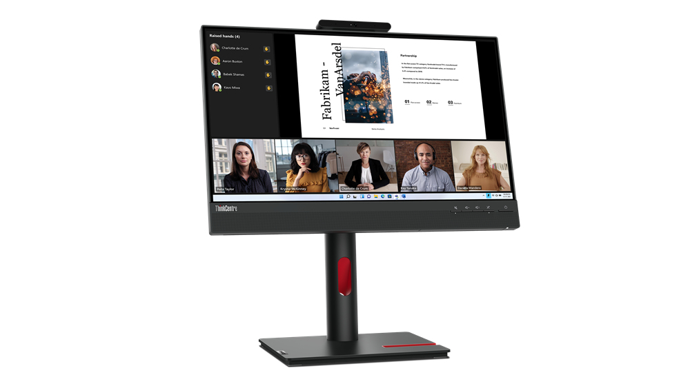 Lenovo 12N8GAT1UK ThinkCentre Tiny-In-One 22 LED display 54.6 cm(21.5in)1920x1080 pixels HD