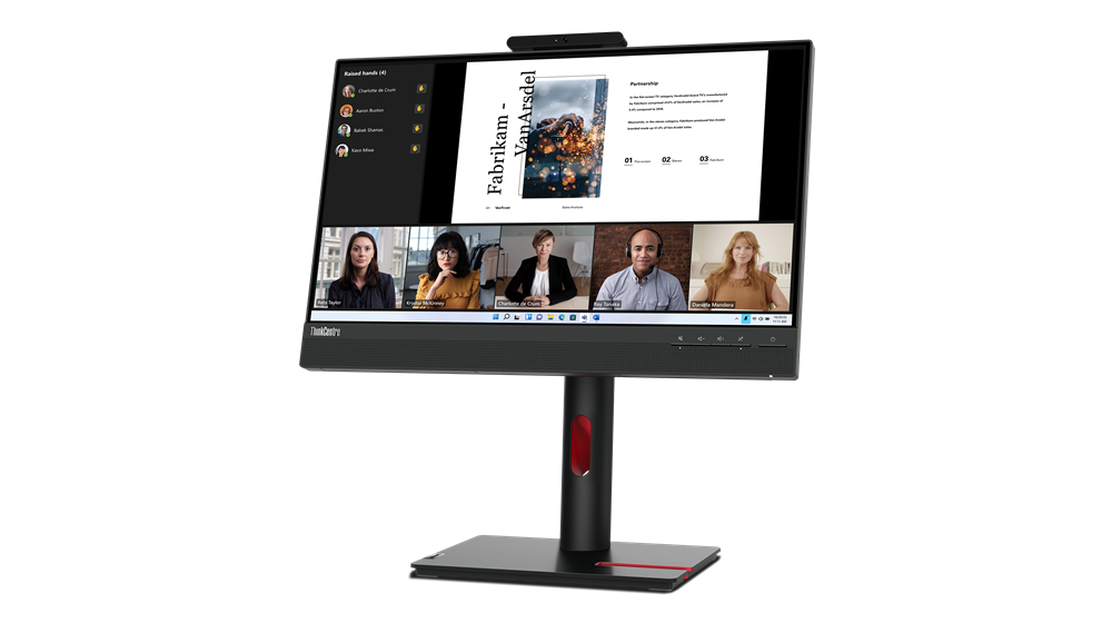 Lenovo 12N8GAT1UK ThinkCentre Tiny-In-One 22 LED display 54.6 cm(21.5in)1920x1080 pixels HD