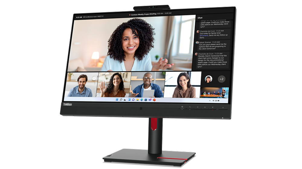 Lenovo 63D7UAT3UK ThinkVision T24mv-30 LED display 60.5cm (23.8in) 1920 x 1080 pixels HD