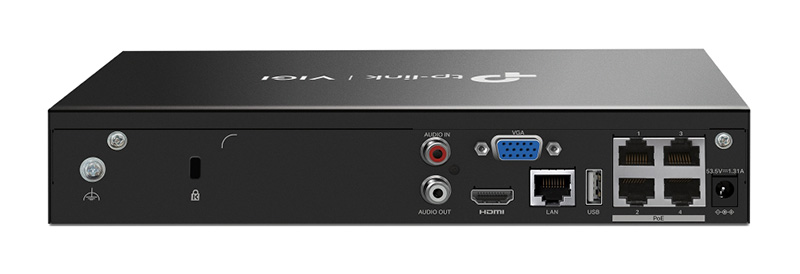 TP-Link VIGI NVR1004H-4P 4 Channel PoE+ Network Video Recorder