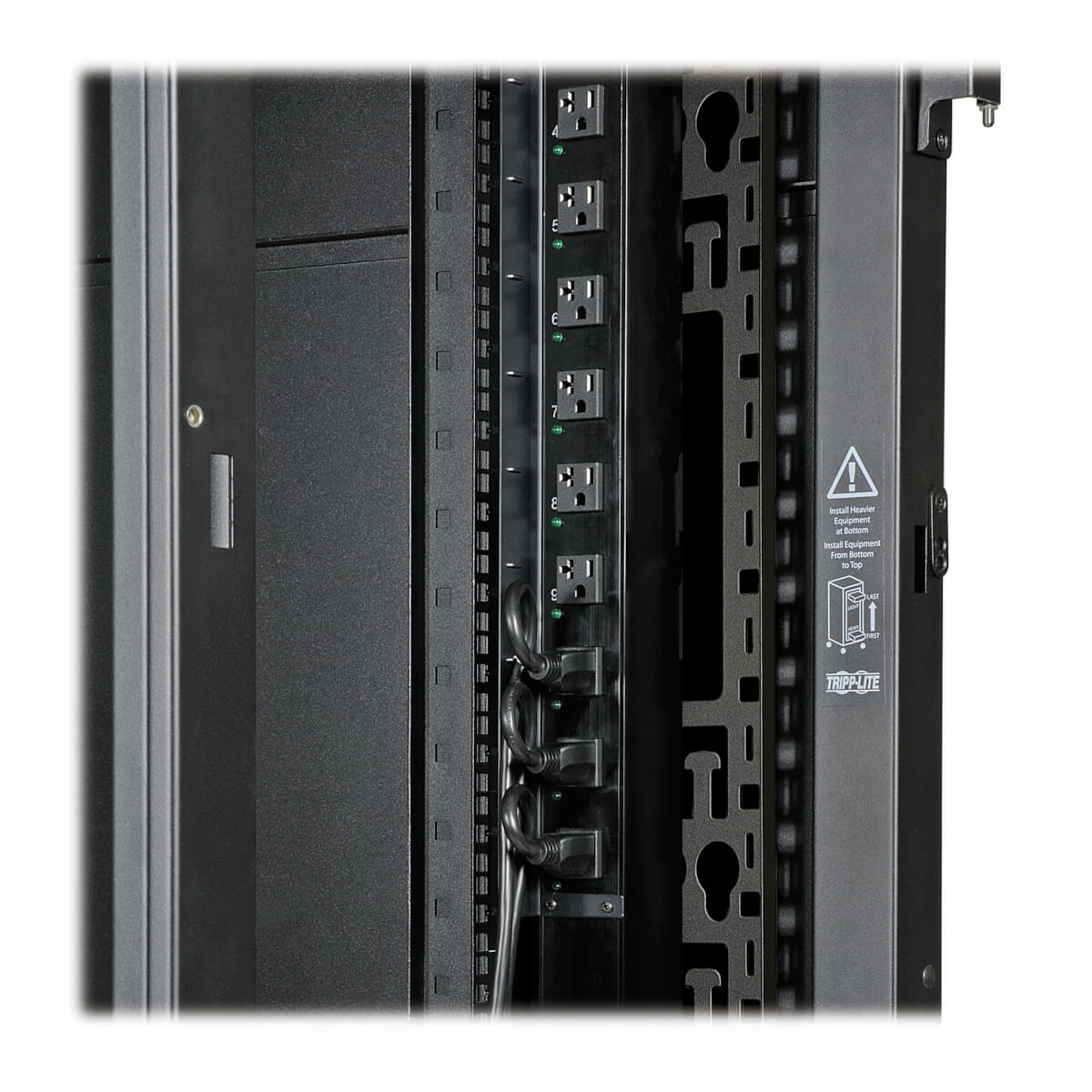 Eaton SRVRTBAR48 SmartRack 48U Vertical Cable Management Bars