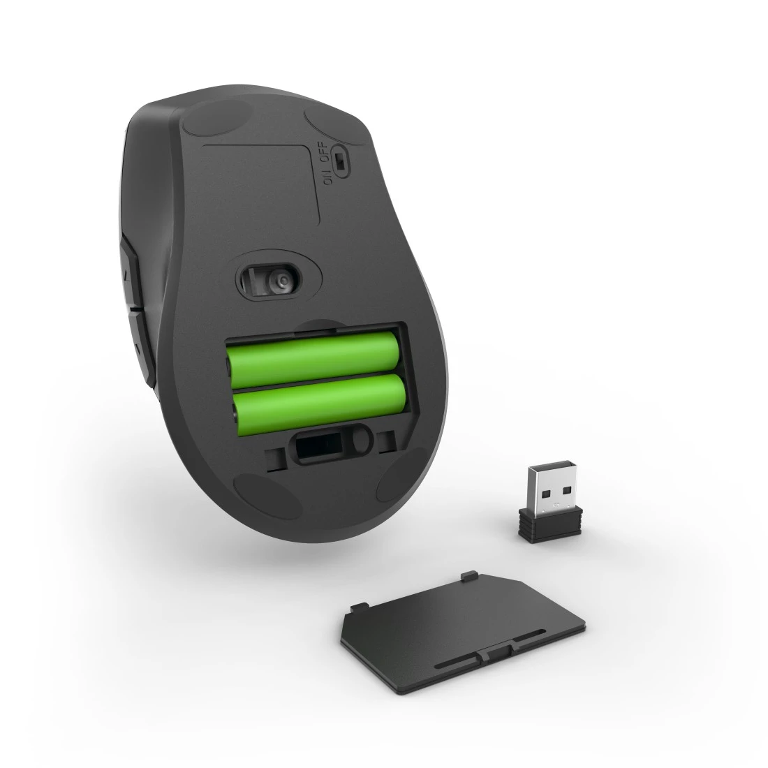 Hama 00182645 Riano Left-handed Mouse, black