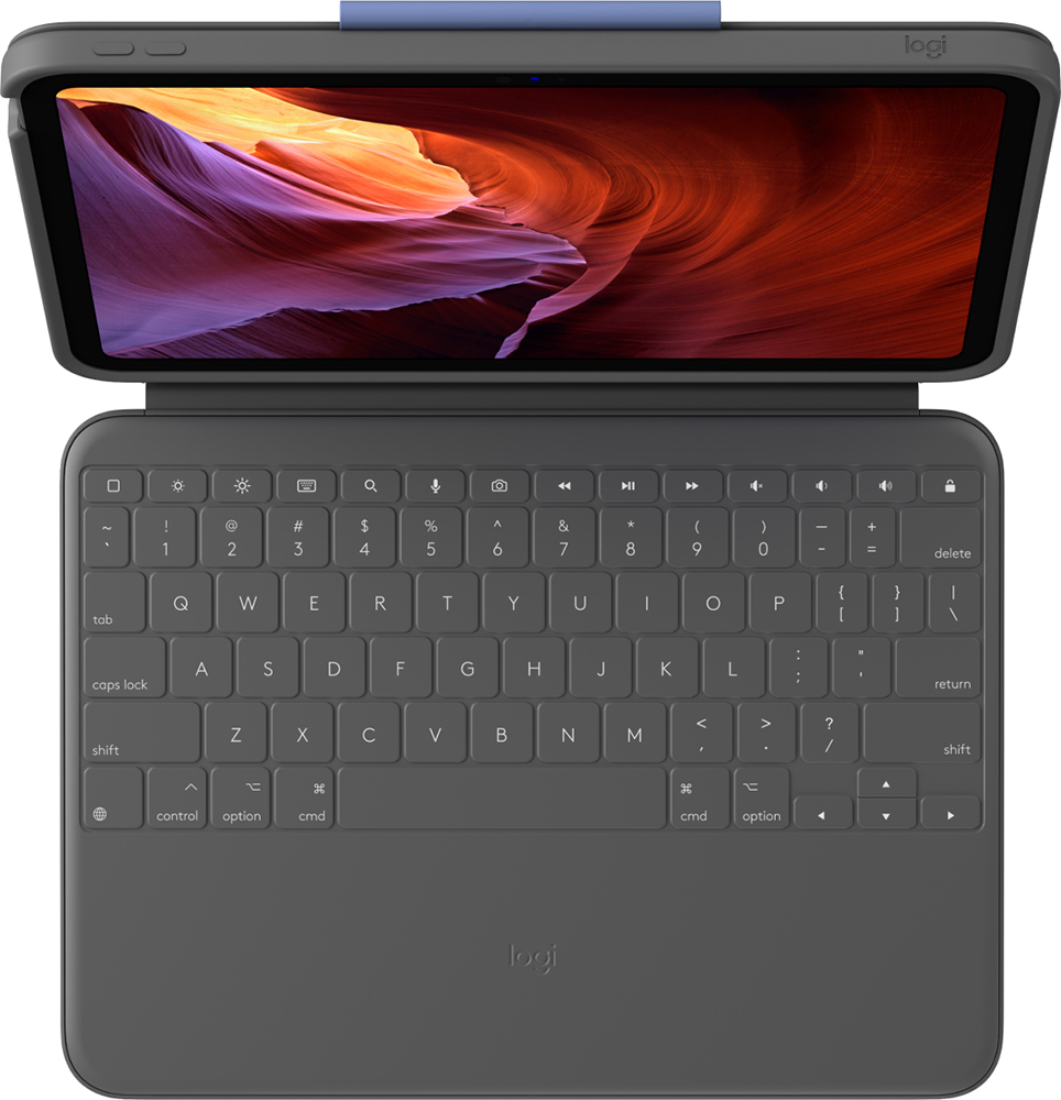 Logitech 920-011206 Rugged Folio, Ultra-protective keyboard For iPad 10th Gen - Graphite