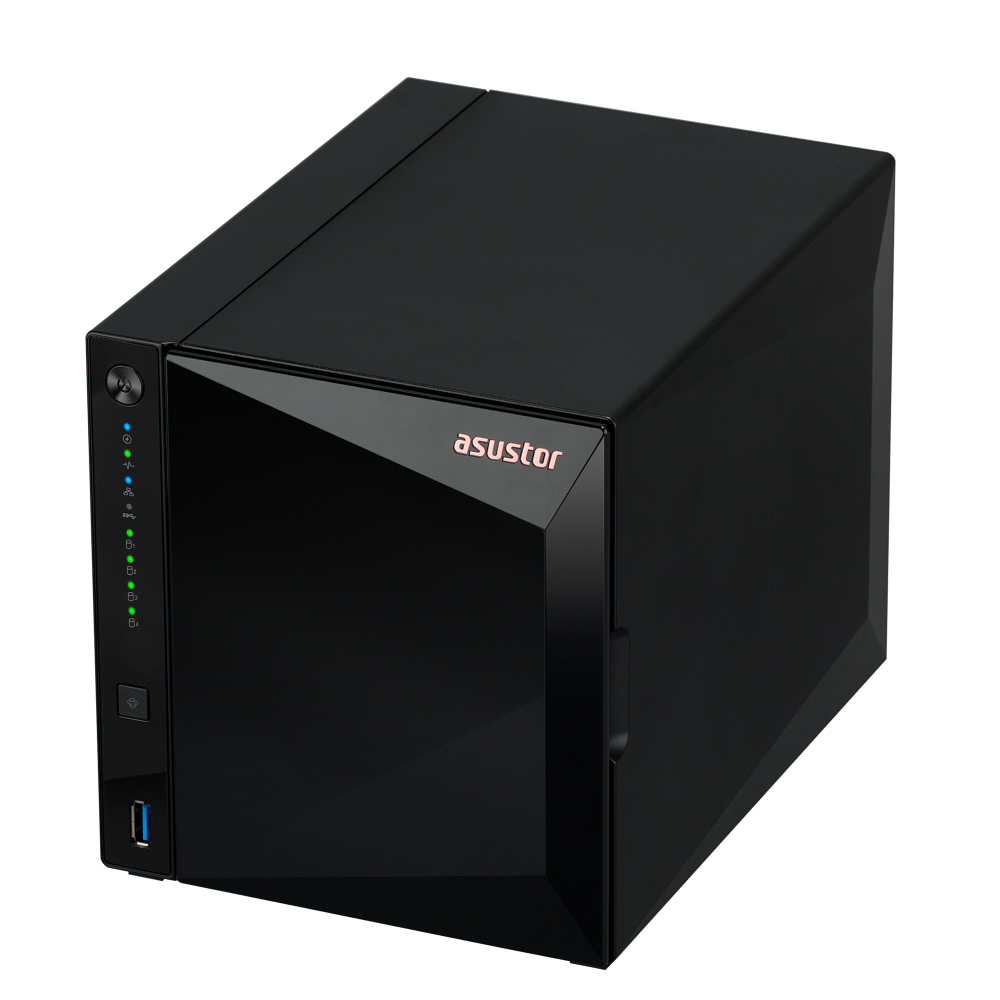 Asustor AS3304T 4 bay NAS, Realtek RTD1296, Quad-Core, 2GB, 2.5GbE x1, USB3.2 Gen1 x3