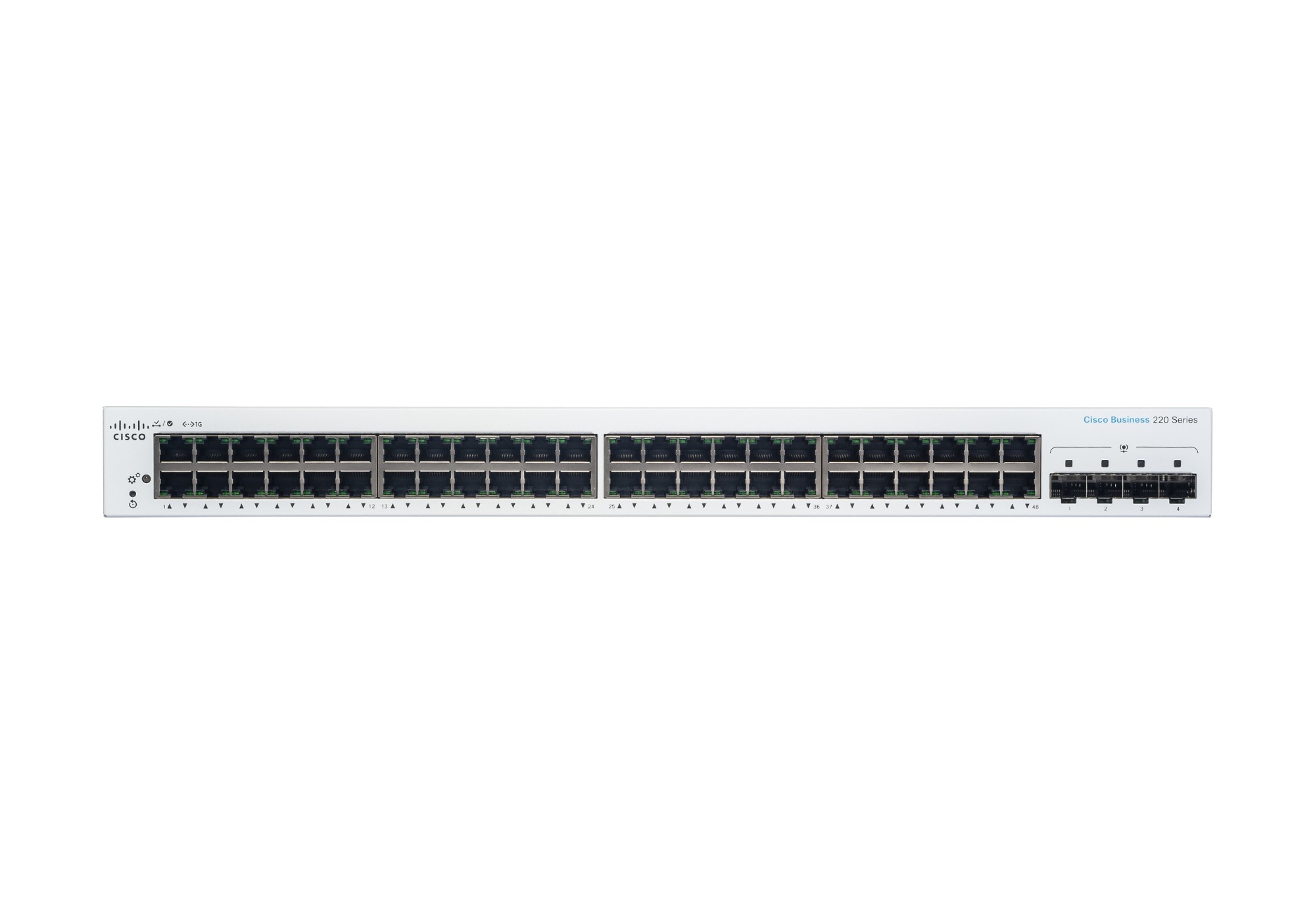 Cisco Business 220 CBS220-48T-4G 48 Port Gigabit Smart Switch