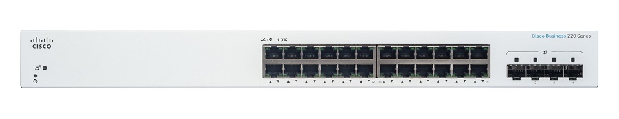 Cisco Business 220 CBS220-24T-4G 24 Ports 2 Layer Ethernet Switch