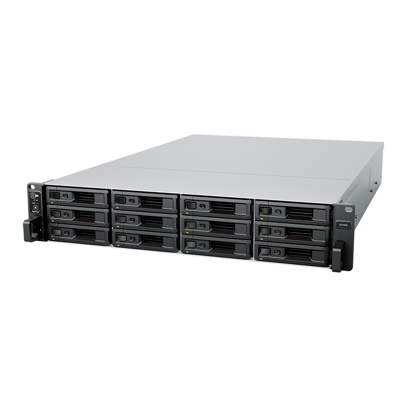 Synology UC3400 8GB 8-Core 2U 12 Bay Rackmount NAS