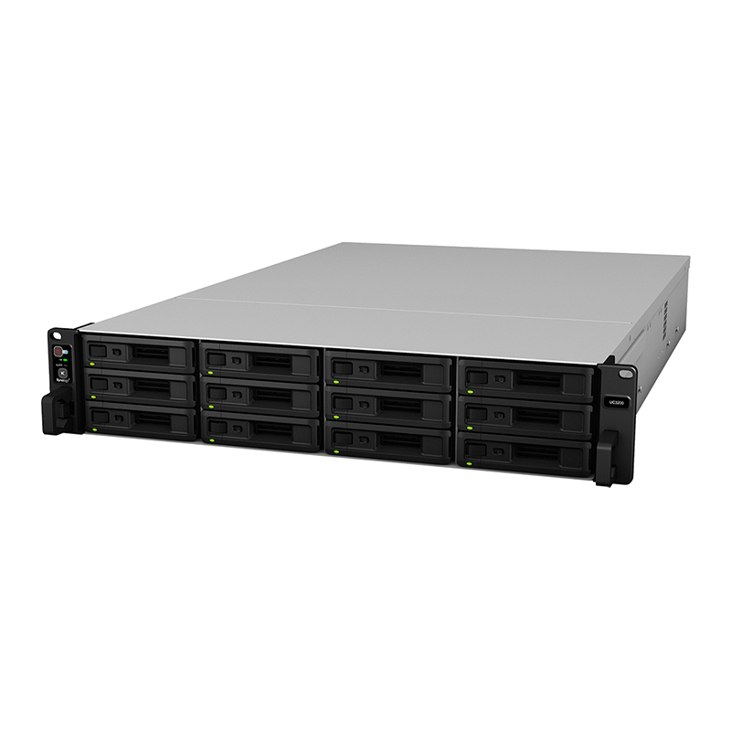 Synology UC3200 8GB 4-Core 2U 12 Bay Rackmount NAS