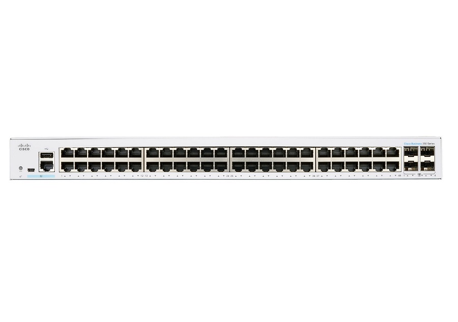 Cisco 250 CBS250-48T-4X 48 Ports Layer 2 Switch