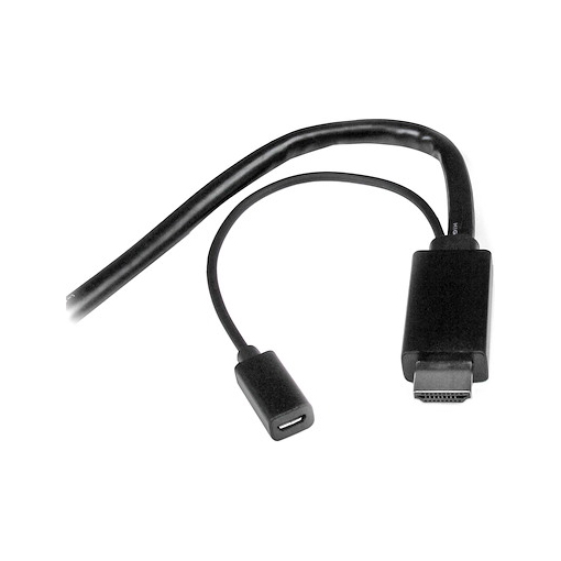 StarTech DPMDPHD2HD HDMI, DP or Mini DP to HDMI Converter Cable - 2m (6ft)