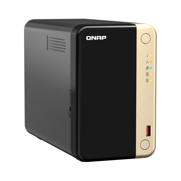 QNAP TS-264-8G 4-core 2.9 GHz 8GB RAM 2 Bay Desktop NAS