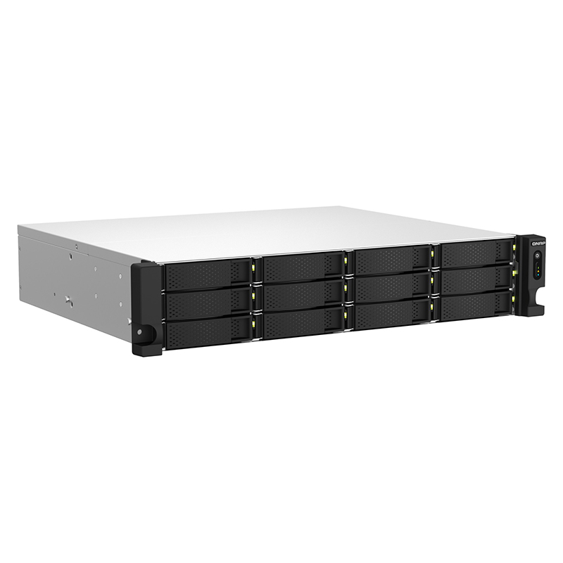 QNAP TS-1264U-RP-8G 4-core 2.9 GHz 8GB RAM 2U Rackmount 12 Bay NAS