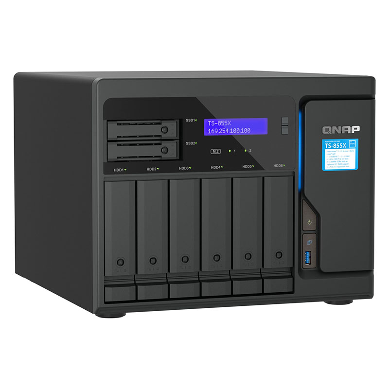QNAP TS-855X-8G 8-core 2.8GHz 8GB 8 Bay Desktop NAS