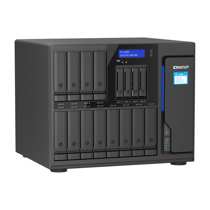 QNAP TS-1655-8G 8-core 2.8GHz 8GB 16 Bay Desktop NAS