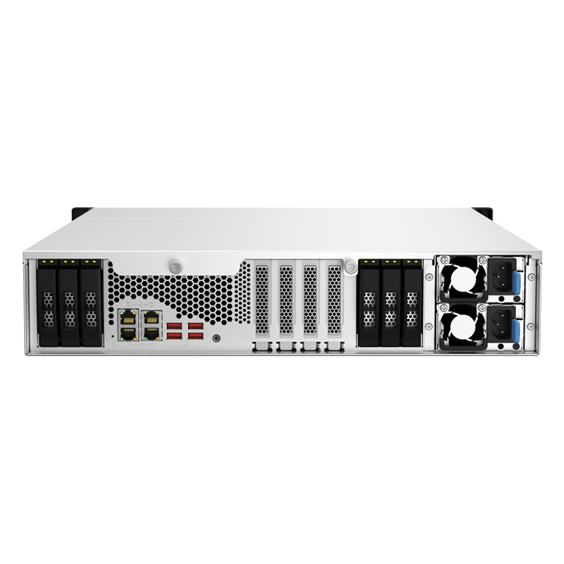 QNAP TS-h1887XU-RP-E2334-16G 4.8GHz 16GB 2U Rackmount 18 Bay NAS