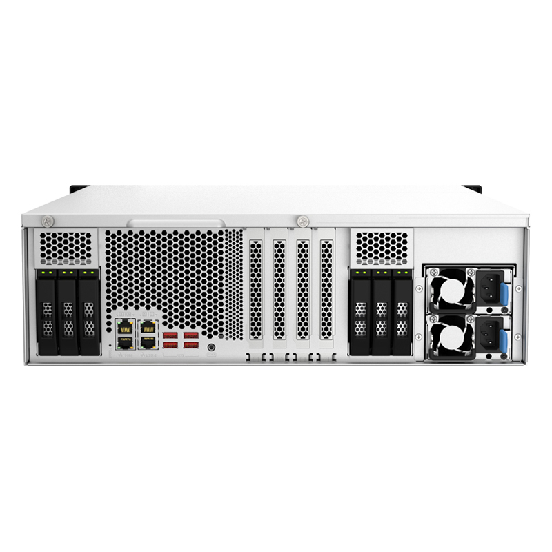 QNAP TS-h2287XU-RP-E2336-32G 4.8GHz 32GB 3U Rackmount 22 Bay NAS