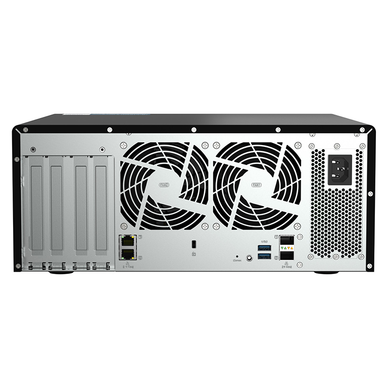 QNAP TS-h1290FX-7232P-64G 8-core 3.2 GHz 64GB 12 Bay Desktop NAS