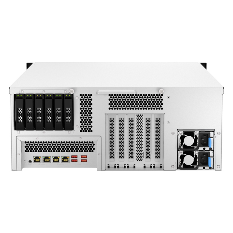 QNAP TS-h3087XU-RP-E2378-64G 4.8GHz 64GB 4U Rackmount 30 Bay NAS