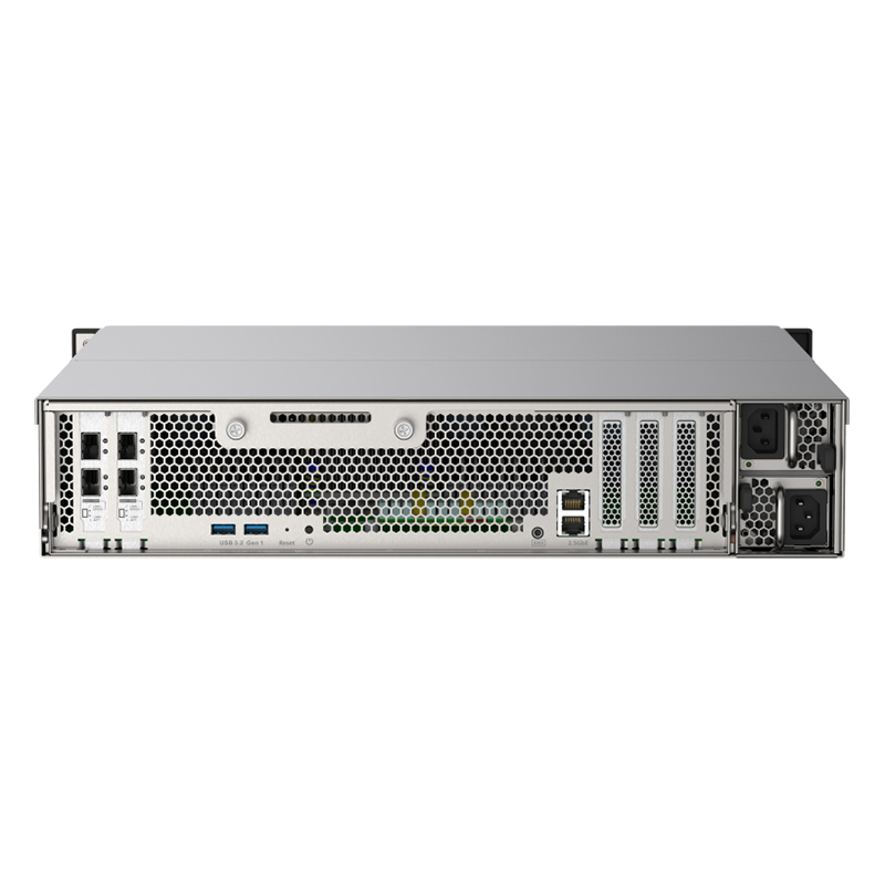 QNAP TS-h2490FU-7302P-128G 16-core 3.3 GHz 128GB 2U Rackmount 24 Bay NAS