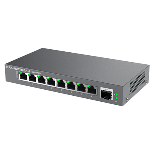 Grandstream GWN7701M UNMANAGED 8X2.5GB + 1XSFP SWITCH