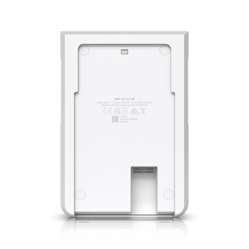 Ubiquiti U7-PRO-WALL Wall-mounted WiFi 7 AP with 6 spatial streams 