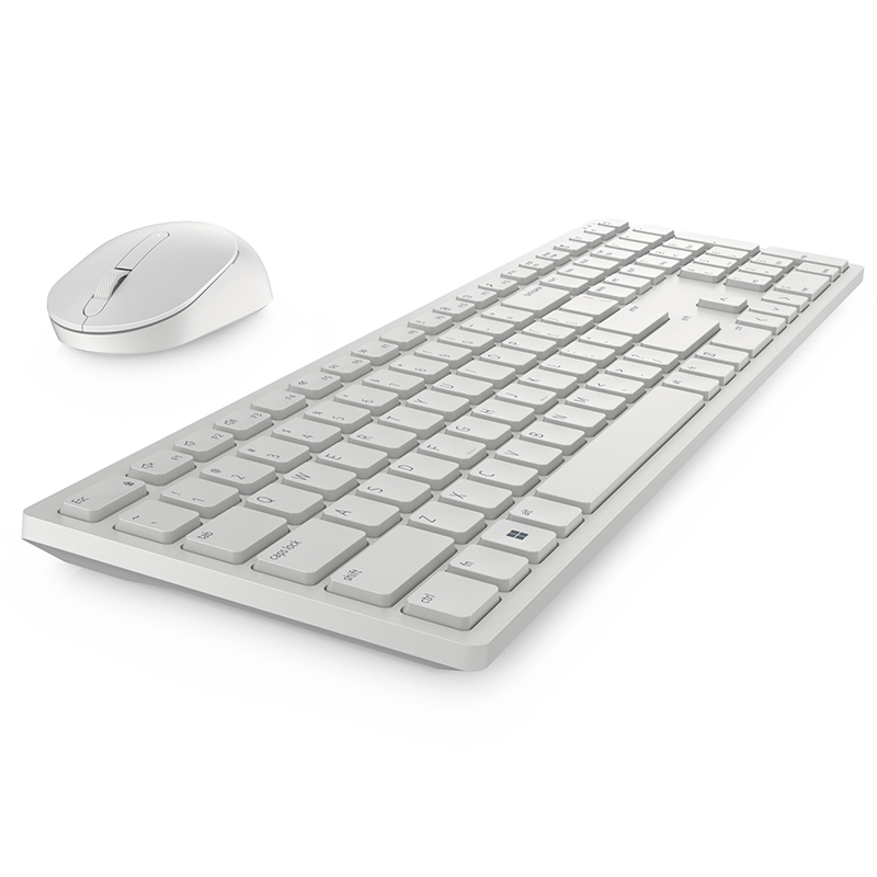 Dell KM5221W-WH-UK keyboard Mouse included RF Wireless QWERTY - White