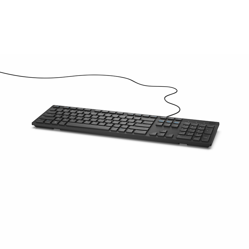 Dell 580-ADGV Multimedia Keyboard-KB216 - UK (QWERTY) - Black