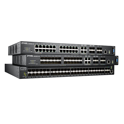 Zyxel XGS4600-32F 28/48-port GbE L3 Man Switch w/4 SFP+Uplink