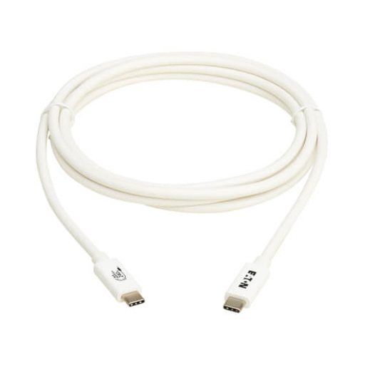 Eaton U521-1P0M-WH20G Tripp Lite series USB4 20Gbps Cable - USB-C, 240W PD Charging,WT,2 m