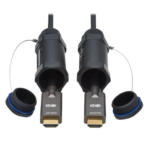 Eaton P568FA-WR High-Speed Armored HDMI Fiber Active Optical Cable (AOC)