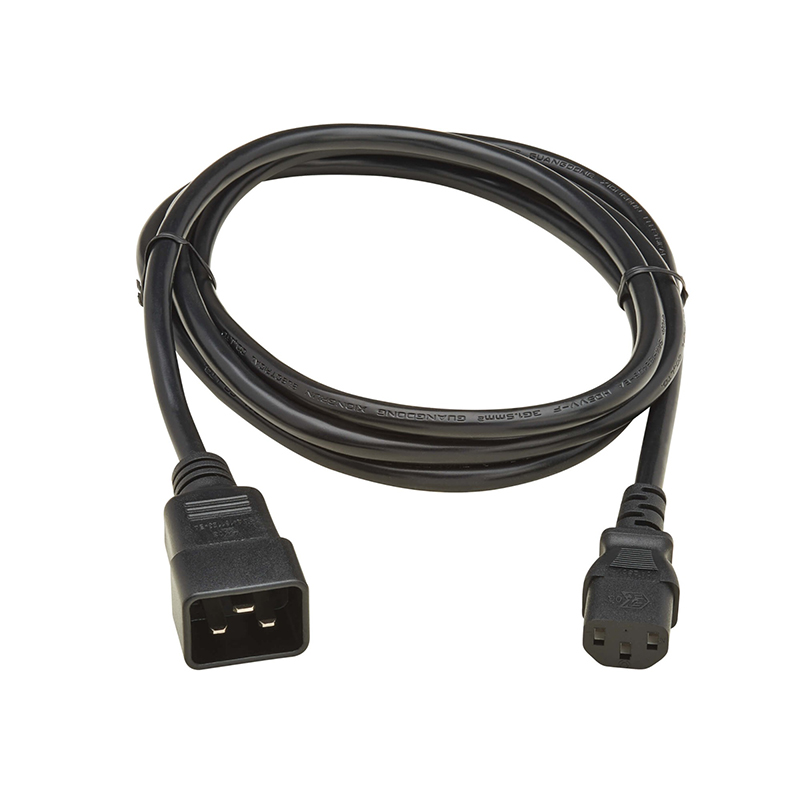 Eaton P032-02M-EU Power cable, C20 to C13, H05VV-F, 10A, 2M