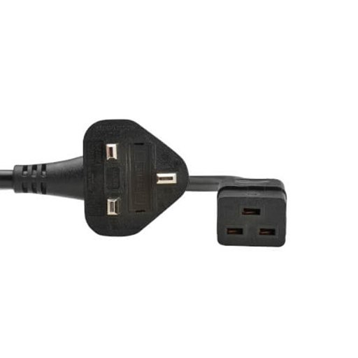 Eaton P052-2P5M-UK Power cable, BS1363 to C19, H05VV-F, 13A, 2.5M