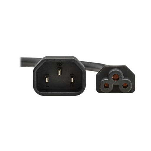 Eaton P014-02M-EU Power cable, C14 to C5, H05VV-F, 2.5A, 2M