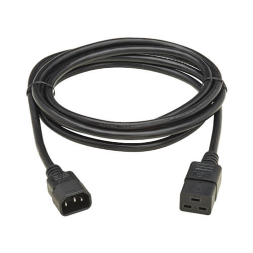 Eaton P047-03M-EU Power cable, C14 to C19, H05VV-F, 10A, 3M