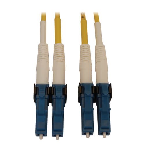 Eaton N370X 400G Duplex Singlemode 9/125 OS2 Switchable Fiber Optic Cable, LSZH,YL