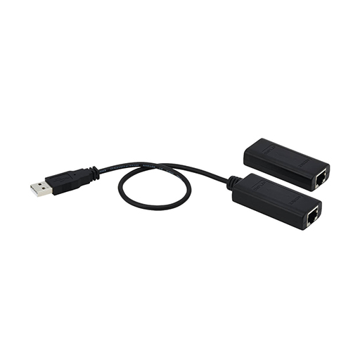 Eaton B203-101-POC 1-Port USB over Cat5/Cat6 Extender Kit with Power over Cable - USB 2.0